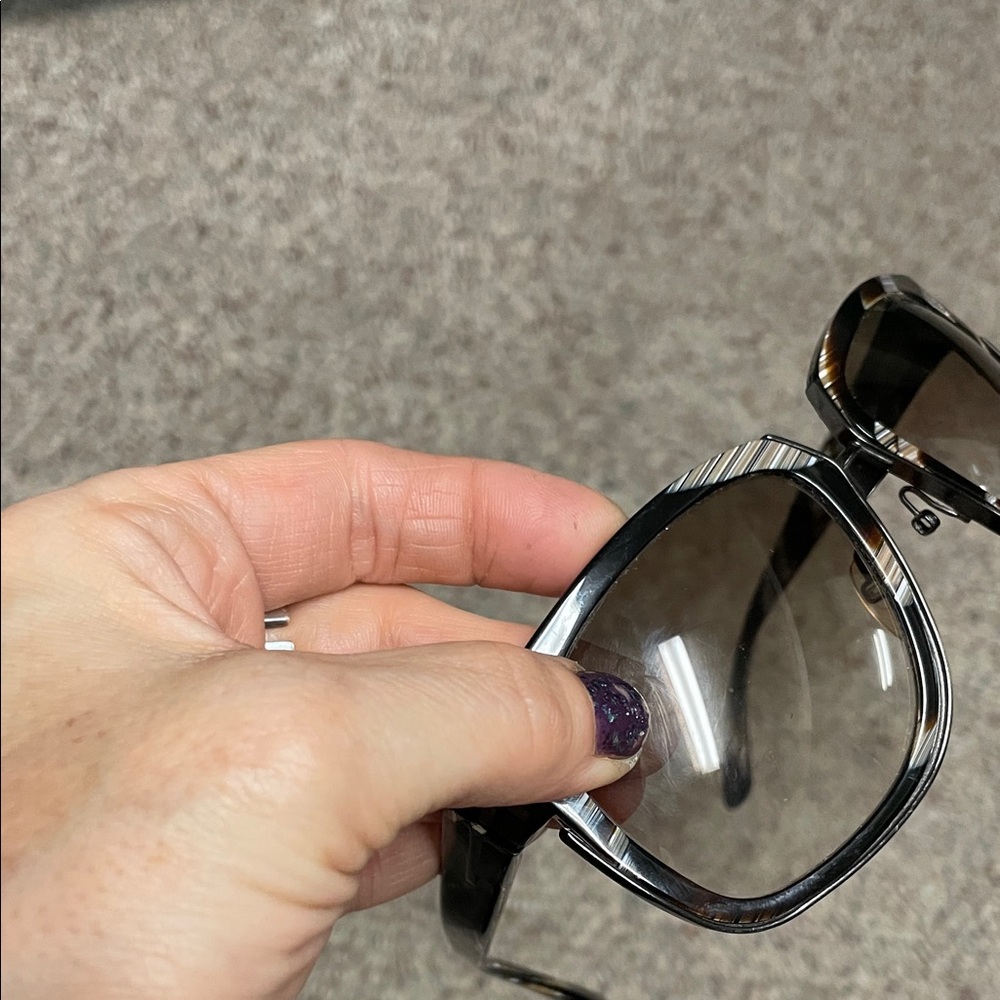 Tom Ford carina Women's black/briwn patterned Sunglasses - Picture 12 of 13